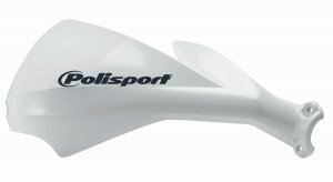 Chránič páčiek POLISPORT SHARP s univerzálnou montážnou sadou biela