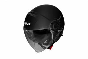 Otvorená helma JET AXXIS RAVEN SV ABS solid matná čierna XS