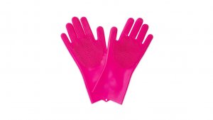 Gumové rukavice na čistenie MUC-OFF ružová M