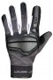 Klasické dámske rukavice iXS EVO-AIR čierno-tmavosivá-biela DXL