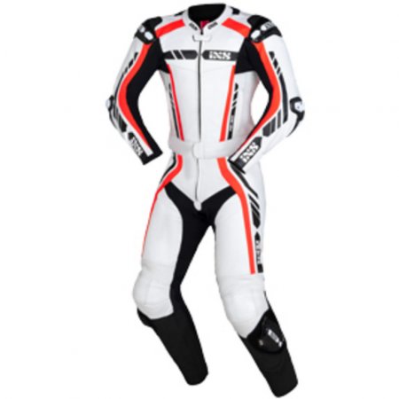 2ks športový oblek iXS RS-800 1.0 bielo-čierno-červená 54H pre HUSQVARNA TC 450