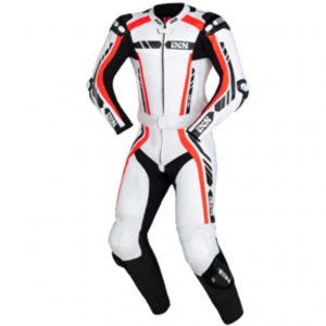 2ks športový oblek iXS RS-800 1.0 bielo-čierno-červená 50H