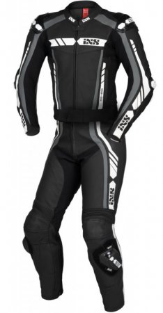 2ks športový oblek iXS RS-800 1.0 čierno-šedo-biela 265H pre HUSQVARNA TC 450