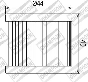 Olejový filter CHAMPION COF031