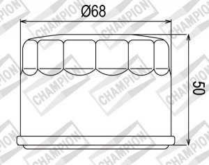 Olejový filter CHAMPION COF047