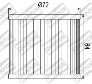 Olejový filter CHAMPION COF033
