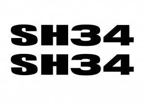 Nálepky SHAD pre SH34