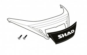 reflexný SHAD (pre farebný kryt) pre SH34