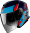 Otvorená helma JET AXXIS MIRAGE SV ABS damasko blue matt M