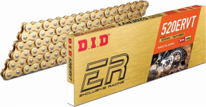 Závodný reťaz enduro D.I.D Chain 520ERVT 120 L zlatá/zlatá