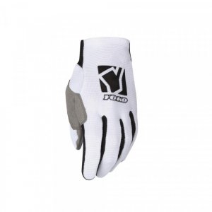 Motokrosové rukavice YOKO SCRAMBLE bielo / čierna S (7)