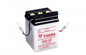 Conventional 6V battery NO ACID YUASA