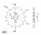 Reťazové koliečko SUPERSPROX 13T, 420