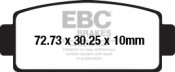 Brzdové obloženie EBC FA651R