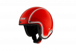 Otvorená helma JET AXXIS HORNET SV ABS royal A4 lesklá fluor červená XS