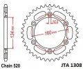Hliníková reťazová rozeta JT JTA 1308-41 41 zubov,520