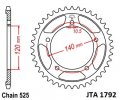 Hliníková reťazová rozeta JT JTA 1792-42 42 zubov,525