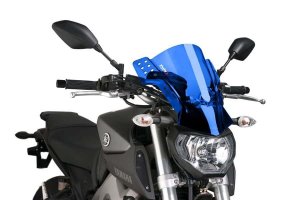 Plexi na motorku PUIG RAFALE modrá