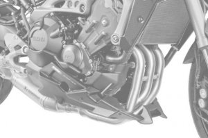 Spojler motora PUIG karbónový vzhľad vrátane samolepiek