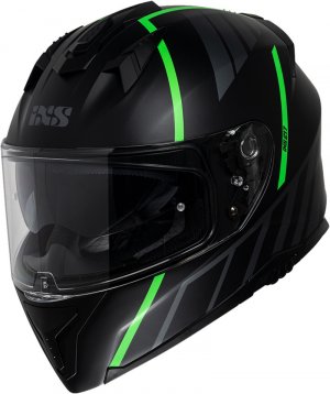 Integrálna prilba iXS iXS 217 2.0 matt black-green fluo 2XL