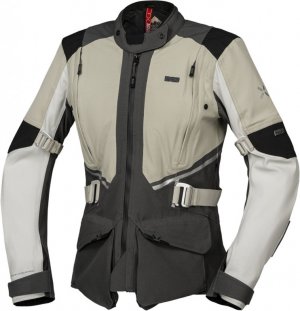 Women's laminated jacket iXS TOURSTER-STX 1.0 abbey stone-dark grey-light grey DKXL
