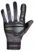 Klasické dámske rukavice iXS X40465 EVO-AIR čierno-tmavosivá-biela DS
