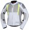 Športová bunda iXS TRIGONIS-AIR svetlo šedo-šedo-žltý fluo S