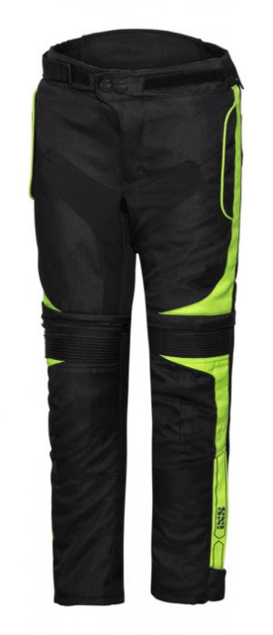 Kid's pants iXS TOUR-ST 1.0 black-fluo yellow 134/140